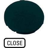 M22-XD-S-GB2 Soczewka przycisku 22mm płaska czarna z opisem /CLOSE/ 218198 EATON