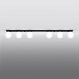 Sollux Plafon YOLI 6 czarny SL.1155