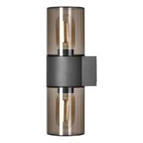 SALVIA oprawa ogrodowa hermetyczna 2xE27 max. 2x15W IP54 szara AD-OP-6574GE27PP ORNO