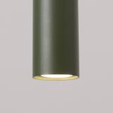 Sollux Lampa wisząca LAGOS 3P zielona oliwka SL.1487