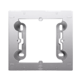 Simon 54 Premium Puszka natynkowa 1-krotna do ramek PREMIUM. Głębokość 35mm srebrny mat