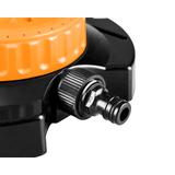 Zraszacz ogrodowy, 9 funkcyjny, ze szpilkami do montażu