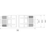 SZPN 295X złączka kablowa mufa kablowa 5x1,5mm2 OPATÓWEK