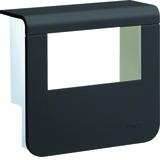 tehalit.SL Pokrywa nośnika urządzeń 20x55 2*45x45 czarny SL200559329011 HAGER