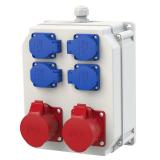 SWIN 2*16/5 4GS,PG16,IP44 ROZDZ.STACJ.Z TWORZ.