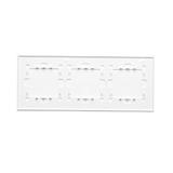 Simon 54 Touch Panel dotykowy S54 Touch 3 moduły 2 pola dotykowe pionowe + 2 pola dotykowe pionowe + 2 pola dotykowe pionowe biała perła DSTR3333/70 KONTAKT