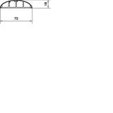 tehalit.AK Kanał podłogowy PVC z pokrywą 18x75 antracyt SL1807507021 HAGER