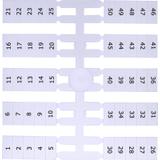 Oznacznik elastyczny (4 x 50 szt.) EO4 1-50 003901773 ETI