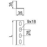 Kątownik KTC35H35/2E