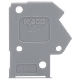 ścianka końcowa jasnozielona