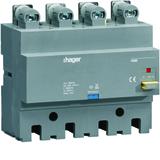 MCCB Blok RCD do P250 4P 160A Idn stały HBT160F HAGER