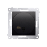 Simon 54 Łącznik zdalnie sterowany z przekaźnikiem 8(2) A 230V antracyt *Wymagana instalacja 3-przew