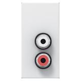 Mosaic Gniazdo 2Xrca - 1 Moduł Białe Żeńskie 078753 LEGRAND