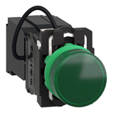 Harmony XB5 Lampka sygnalizacyjna zielona LED 400V plastikowa typowa XB5AV5B3 Schneider