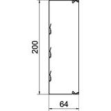 KORYTKO METAL.LKM 60X200
