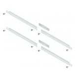 CP-BH 4 Osłonki poziome dzielone, górne i dolne, do obudów HXS, szerokość 4 (1000) (1kpl.)