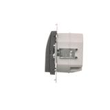 Simon 54 Oprawa oświetleniowa LED 230V AC 1.1 W białe ciepłe 3100 K antracyt