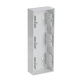 FUTURE Adapter nadtynkowy 3-krotny biały studyjny