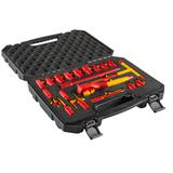 Klucze nasadowe 1000V, 19szt.