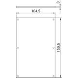 VHF8, PŁYTKA POKRYWOWA