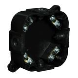 VP-74 Puszka n/t 88x88x40mm IP44 400V Z-ac. czarna VP 074-55 61.176 OPATÓWEK