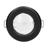 SUTRI RC ramka dekoracyjna oprawy punktowej MR16/GU10 max 50W okrągła stała czarna AD-OD-6175/B ORNO