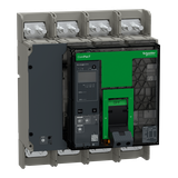 Wyłącznik mocy ComPacT NS1600H 70kA przy 415VAC 4P stacjonarny sterowanie ręczne MicroLogic 2.0A 1 C160H42AFM Schneider