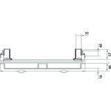 univers N Blok dla aparatów modułowych montowanych poziomo 6x12M 450x500mm UD32B1 HAGER