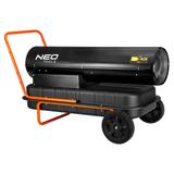 Nagrzewnica olejowa 50kW, zbiornik 56l, kółka