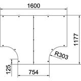 LTD 750 R3 FT Pokrywa trójnika