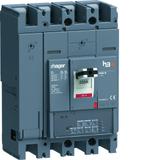 MCCB Wyłącznik mocy h3+ P630 LSI 4x250A 40kA HNW251JR HAGER