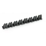 blokada izolacji 0,25-0,5 mm2 ciemnoszara /25szt./ WAGO