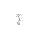 Żarówka LED Vintage 1906 LED CL A FIL GOLD 50 non-dim 6,5W/824 E27 4058075293298 LEDVANCE