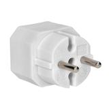 Rozgałęźnik 2x2P euro biały 20 sztuk OR-AE-13277/W/20 ORNO