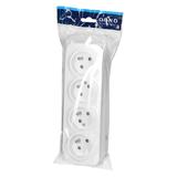 Gniazdo poczwórne natynkowy ToDo 2P+Z IP20, 16A, 230V AC, 16A, 230V AC, biały