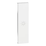 LIVING NOW - KLAWISZ Z SYMBOLEM  ŚWIATŁO  - 1 MODUŁ - BIEL, Bticino