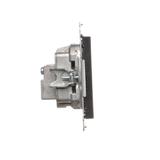 Simon 55 Gniazdo antenowe R-TV przelotowe 10dB 1x Wejście: 5÷862 MHz Czarny mat