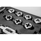 Narzynki i gwintowniki, zestaw 31 szt., wkładka