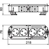 UTC4 G W2OR2 Ü Uniwersalny wspornik Connect