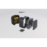 NOWE PLEXO - PUSZKA NATYNKOWA POJEDYNCZA Z PRZEPUSTEM MEMBRANOWYM ANTRACYT