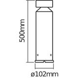 ENDURA STYLE CYLINDER 50CM 6W ST LEDV Oprawa zewnętrzna
