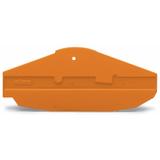 ścianka końcowa i rozdzielająca szara, do złączki zwierającej