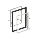 TZ626 Ramka izolacyjna pod przepustu boczne (wymagana przy łączeniu szaf w szereg w klasie II)