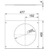 OKAD500R9, POKRYWA MONTAŻOWA