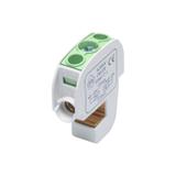 SBB 16 Zacisk izolowany szynowy 86105 SIMBLOCK zielony