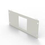 XL3S 630/4000 16M OSŁONA CZOŁOWA POZIOMA W150 DPX3 250 HP 3P, Legrand