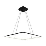 Milagro lampa wisząca LED Nix Black 25W 1750lm 3000K ML517