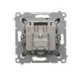 Simon 54 Gniazdo antenowe R-TV-SAT końcowe/zakończeniowe brąz mat