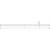 Pręt uziemiający fi 10 mm dł. 1 m, stal nierdz. NIRO V4A 860110 DEHN