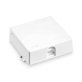 HAD01 Puszka przyłączeniowa do kuchenek 80x80x25 mm, 5 zacisków 6mm2 - kolor biały